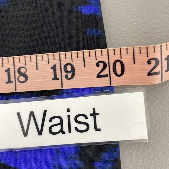 Nicole Miller Dress Long Sleeves Blue Black Knee Length Size Large - Picture 9 of 12